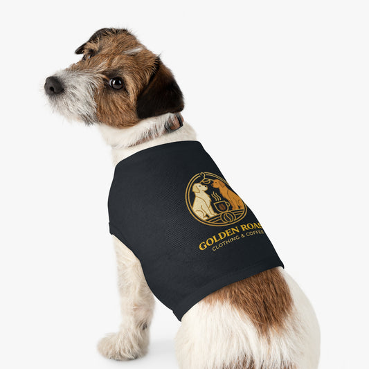 Pet Tank Top with Golden Roast Logo